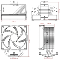 Кулер ID-COOLING FROZN A410 Black
