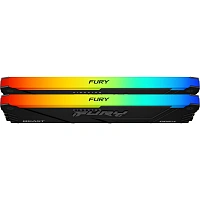 Оперативная память 32Gb DDR4 3200MHz Kingston Fury Beast RGB (KF432C16BB2AK2/32) (2x16Gb KIT)