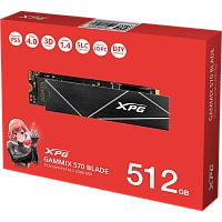Накопитель SSD 512Gb ADATA XPG Blade S70 (AGAMMIXS70B-512G-CS)
