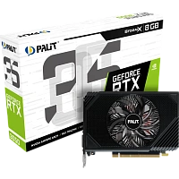 Видеокарта NVIDIA GeForce RTX 3050 Palit StormX V1 8Gb (NE63050018P1-1070F V1)