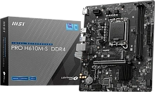 Материнская плата MSI PRO H610M-S DDR4