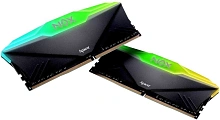 Оперативная память 16Gb DDR4 3600MHz Apacer NOX RGB Black (AH4U16G36C25YNBAA-2) (2x8Gb KIT)