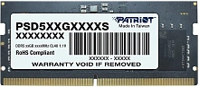 Оперативная память 16Gb DDR5 5200MHz Patriot Signature Line SO-DIMM (PSD516G520081S)