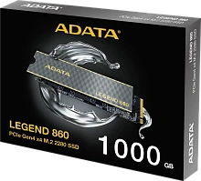 Накопитель SSD 1Tb ADATA Legend 860 (SLEG-860-1000GCS)