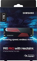 Накопитель SSD 1Tb Samsung 990 PRO (MZ-V9P1T0CW)