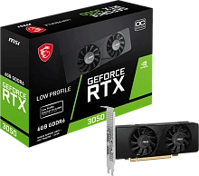 Видеокарта NVIDIA GeForce RTX 3050 MSI 6Gb (RTX 3050 LP 6G OC)