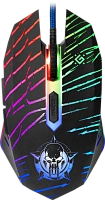 Мышка DARK AGENT GM-590L RGB/BLACK 52590 DEFENDER
