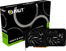 Видеокарта NVIDIA GeForce RTX 4060 Palit Infinity 2 8Gb (NE64060019P1-1070L)