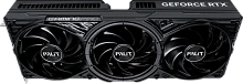 Видеокарта Palit PCI-E nVidia GeForce<RTX5080 16GB   GAMINGPRO > GDDR7 256b, HDMI DPx3  (NE75080019T2-GB2031A)