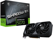 Видеокарта NVIDIA GeForce RTX 5070 MSI OC 12Gb (RTX 5070 12G SHADOW 2X OC)