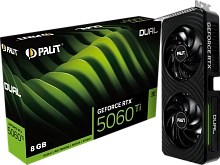 Видеокарта NVIDIA GeForce RTX 5060 Ti Palit Dual 8Gb (NE7506T019P1-GB2062D)