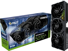 Видеокарта NVIDIA GeForce RTX 5070 Ti Palit GamingPro V1 16Gb (NE7507T019T2-GB2031Y)