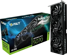 Видеокарта NVIDIA GeForce RTX 5070 Palit Infinity 3 12Gb (NE75070019K9-GB2050S)