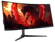 ЖК монитор ACER XZ342CU V3/34" Cенсорный экран нет/VA/3440x1440 21:9/400/4000:1 Matte/1 мс/да/черный/9.1 кг UM.CX2EE.305