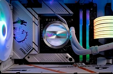 Система жидкостного охлаждения Valkyrie Dragonfang 240 White