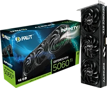 Видеокарта NVIDIA GeForce RTX 5060 Ti Palit Infinity 3 16Gb (NE7506T019T1-GB2061S)