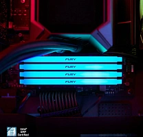Оперативная память 64Gb DDR4 3200MHz Kingston Fury Beast RGB (KF432C16BB2AK2/64) (2x32Gb KIT)