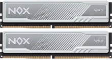 Оперативная память 32Gb DDR4 2666MHz Apacer NOX White (AH4U32G26C08YMWAA-2) (2x16Gb KIT)