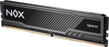 Оперативная память 8Gb DDR4 2666MHz Apacer NOX Black (AH4U08G26C08YMBAA-1)