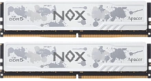 Оперативная память 32Gb DDR5 6200MHz Apacer NOX White (AH5U32G62C532MWAA-2) (2x16Gb KIT)