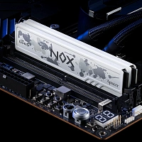 Оперативная память 32Gb DDR5 6200MHz Apacer NOX White (AH5U32G62C532MWAA-2) (2x16Gb KIT)