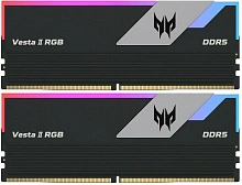 Оперативная память 64Gb DDR5 6000MHz Acer Predator Vesta II RGB Black (BL.9BWWR.334) (2x32Gb KIT)