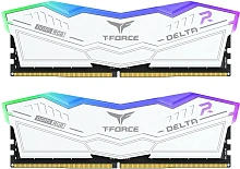 Оперативная память 32Gb DDR5 6000MHz Team T-Force Delta RGB White (FF4D532G6000HC38GDC01) (2x16Gb KIT)