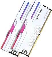 Оперативная память 32Gb DDR5 6800MHz Acer Predator Hermes RGB White (BL.9BWWR.399) (2x16Gb KIT)