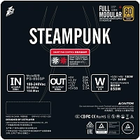 Блок питания 850W 1STPLAYER STEAMPUNK PS-850SP