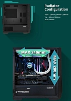 Корпус Zalman Z1 Iceberg Black