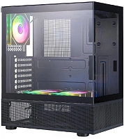 Корпус 1STPLAYER MIKU Mi7-A ARGB Black (Mi7-A-BK-2FC7R-1FC7)