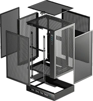 Корпус DeepCool CH170 DIGITAL Black