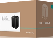 Корпус DeepCool CH170 DIGITAL Black