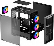 Корпус DeepCool MATREXX 50 MESH 4FS Black