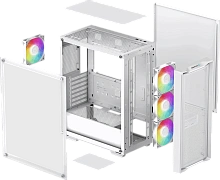 Корпус DeepCool CC560 MESH V2 White