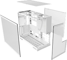Корпус Geometric Future Model 5 White