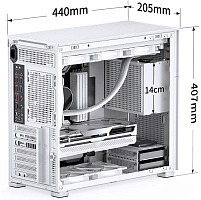 Корпус Jonsbo D41 STD White