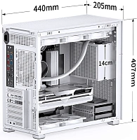 Корпус Jonsbo D41 MESH White
