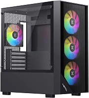 Корпус XASTRA A401M 4FRGB Black