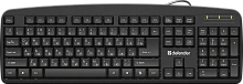 Клавиатура Defender Office HB-910 Black (45910)