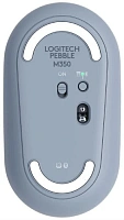 Мышь Logitech M350 Pebble Blue Gray (910-006655)