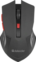 Мышь Defender Accura MM-275 Black/Red (52276)