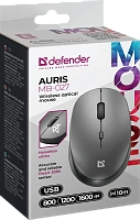 Мышь Defender Auris MB-027 Grey (52029)