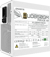 Блок питания 850W Gigabyte GP-UD850GM PG5 ICE