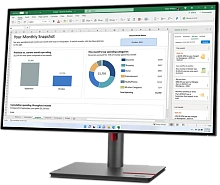 Монитор Lenovo 27" ThinkVision P27q-30 (63A2GAT1UK)