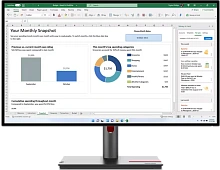 Монитор Lenovo 27" ThinkVision P27h-30 (63A1GAR1CB)