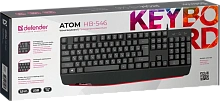 Клавиатура Defender Atom HB-546 Black (45546)