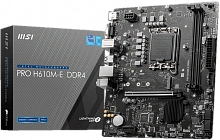 Материнская плата MSI PRO H610M-E DDR4